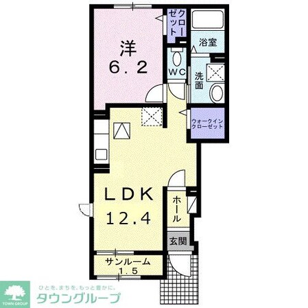 カーサ・フェリーチェの物件間取画像